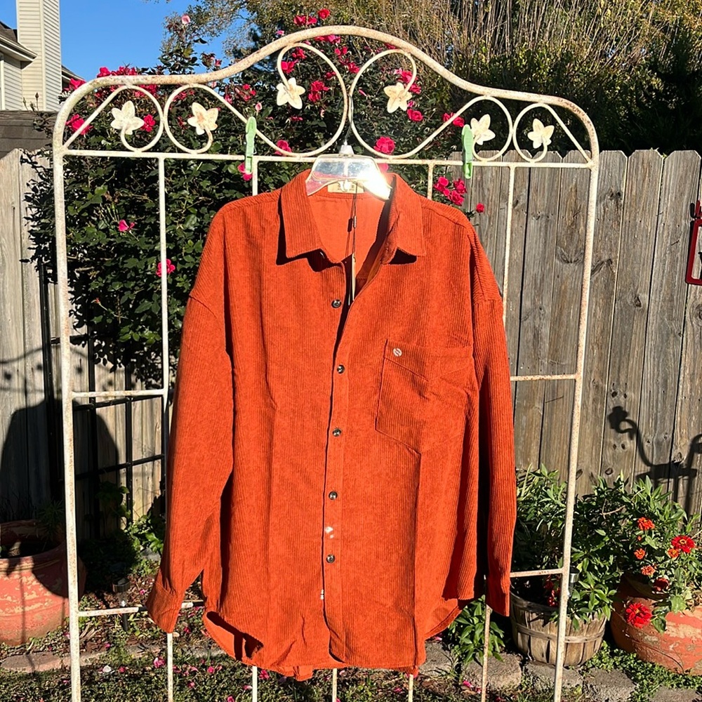 SSLR corduroy shirt , NWT, size XL